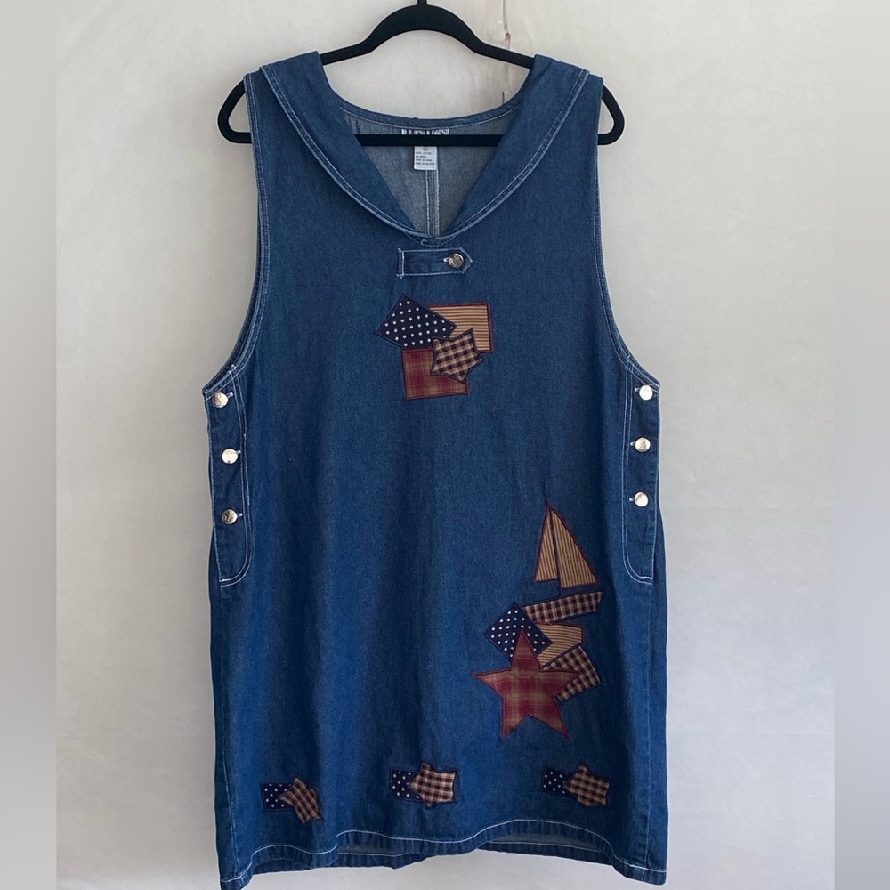 Halks sailor XL  jumper dress patches excellent condition
